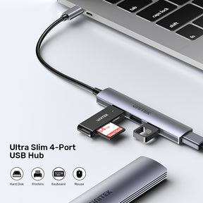 4 in 1 USB C Hub