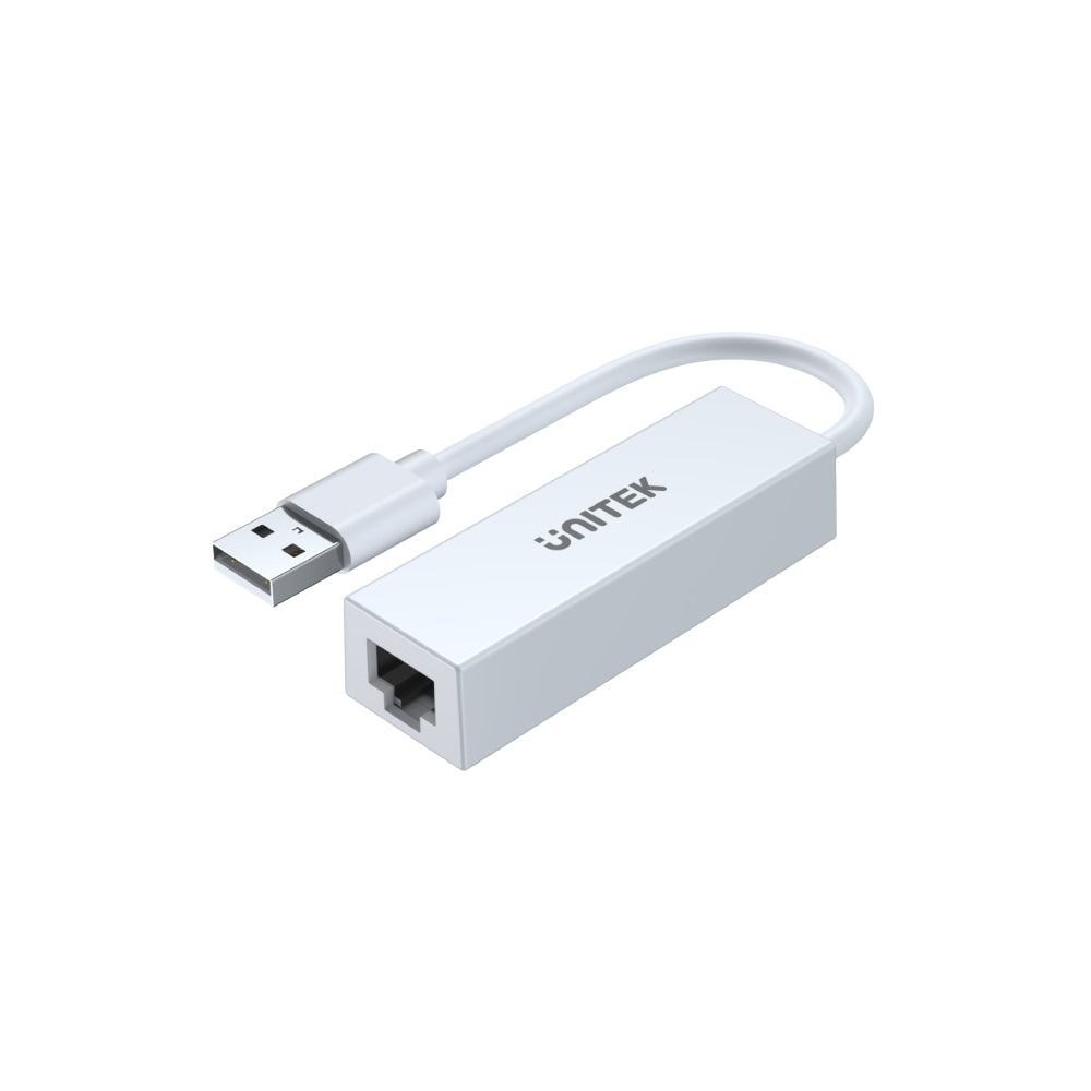 新しいホワイト エディションの USB 2.0 - イーサネット アダプター